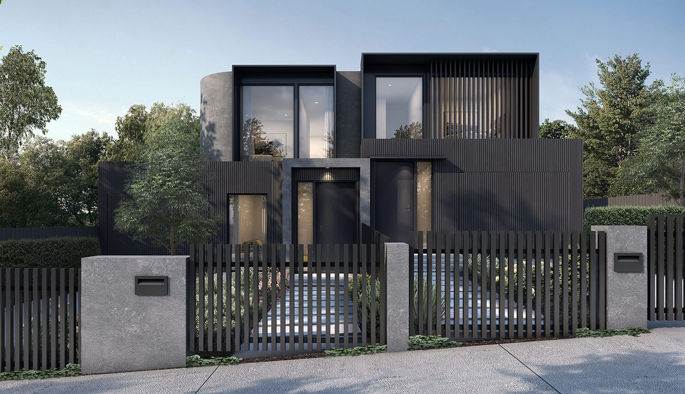 3d Rendering Streetscape 9685 3 35 Hilary Ave, Mccrae Alterations 3 S19275f