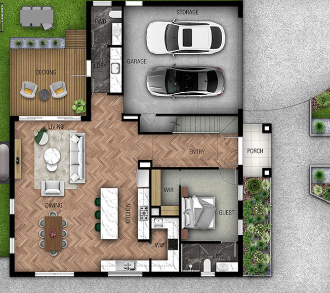 22floorplans S15389 30 Careel Close, Helensvale Unit 39